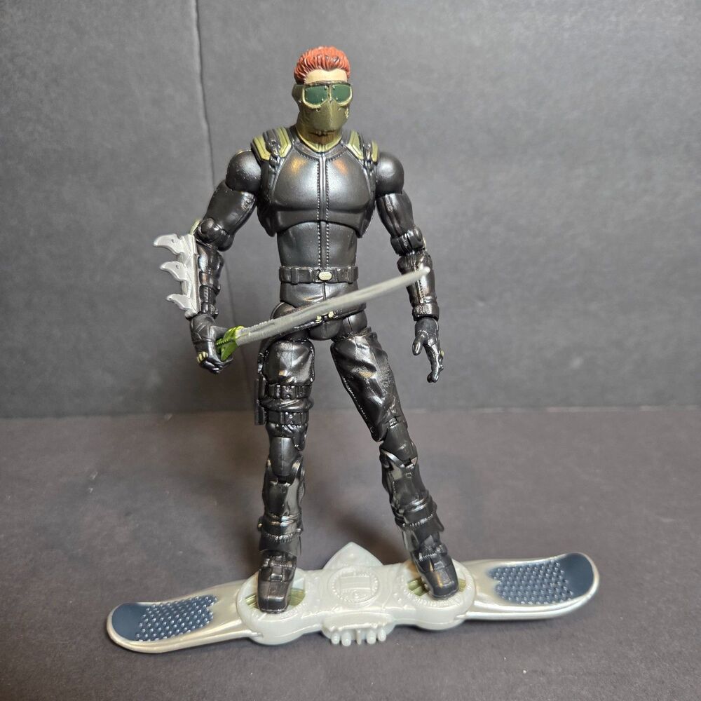 2007 Hasbro Spider-Man 3 New Goblin 6" Sandman BAF Series Sky Stick